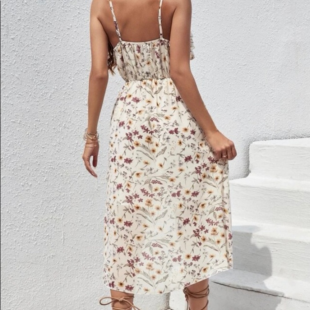 Floral, Cami Dress, New , Small, SHEIN